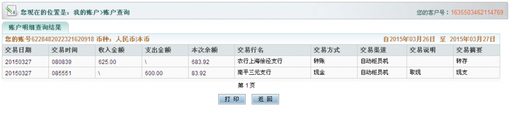 3月27日上?？蛻魠R款625元購15把剪刀